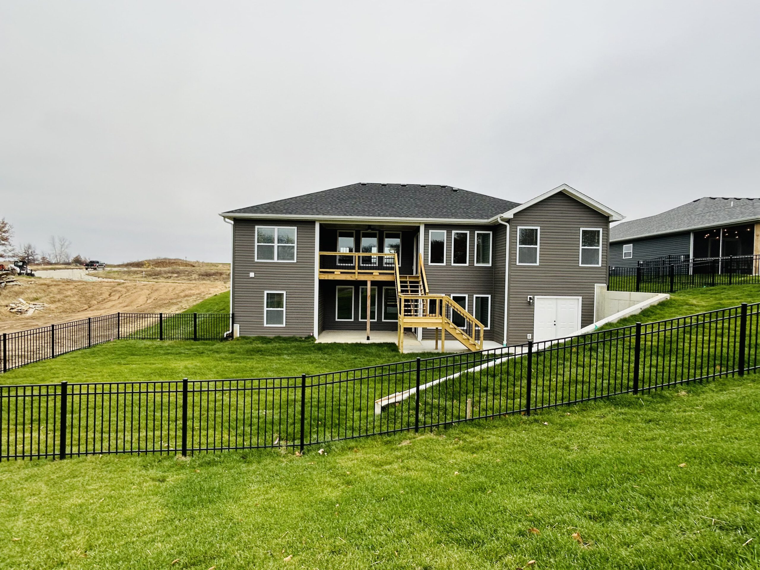 Custom home with basement in Boone County Missouri